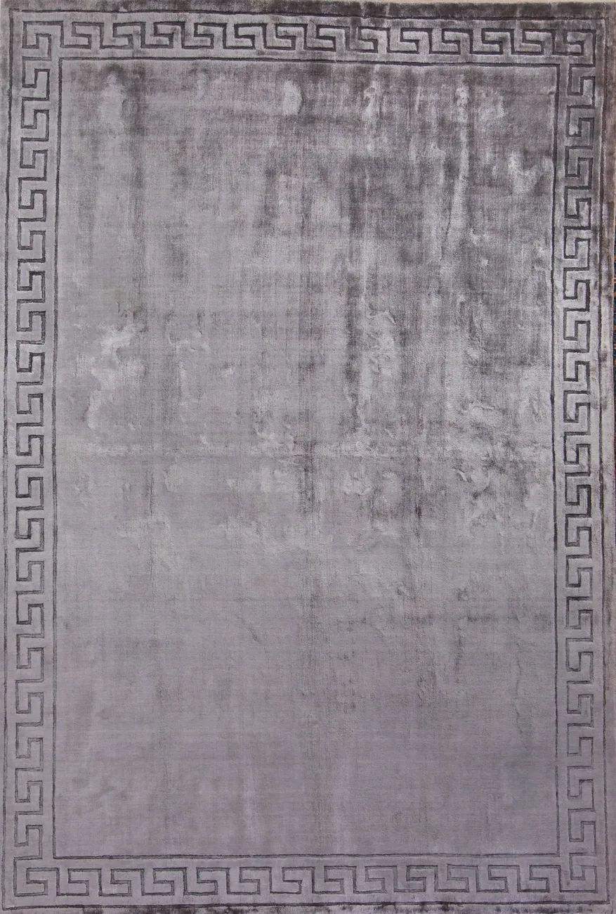 Индийский ковер из вискозы Greek Grey ОГL125V - 1