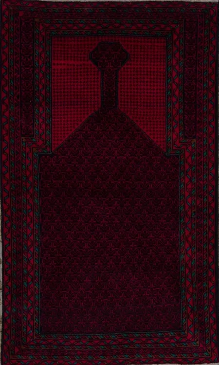 Афганский ковер из шерсти Бельджик ZОГ2882WW