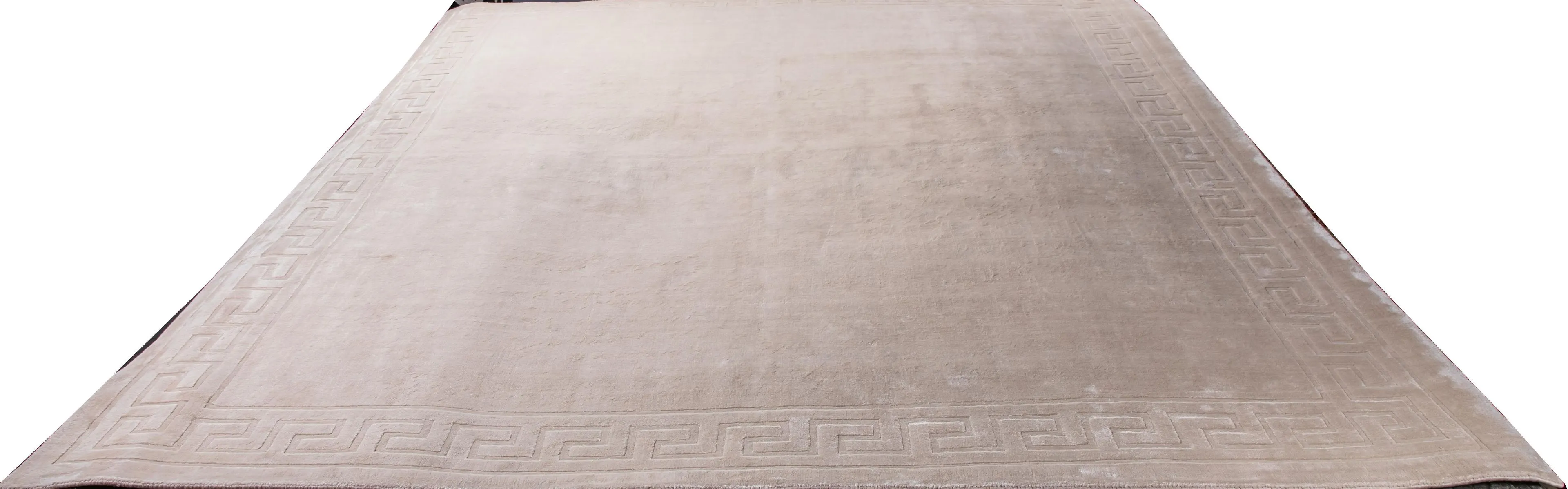 Индийский ковер из вискозы Greek White ОГL100V - 2