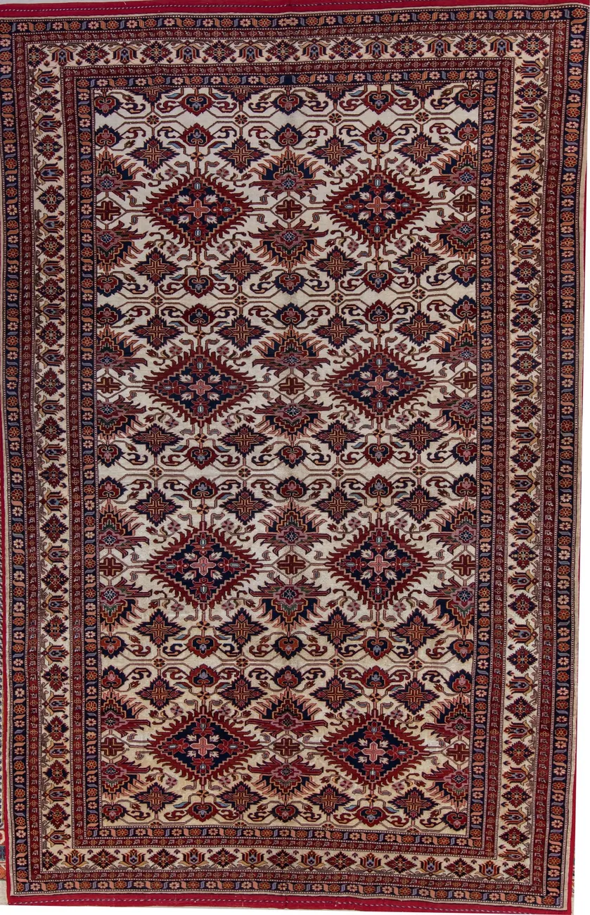 Афганский ковер из шерсти Бухара Г55WW - 1