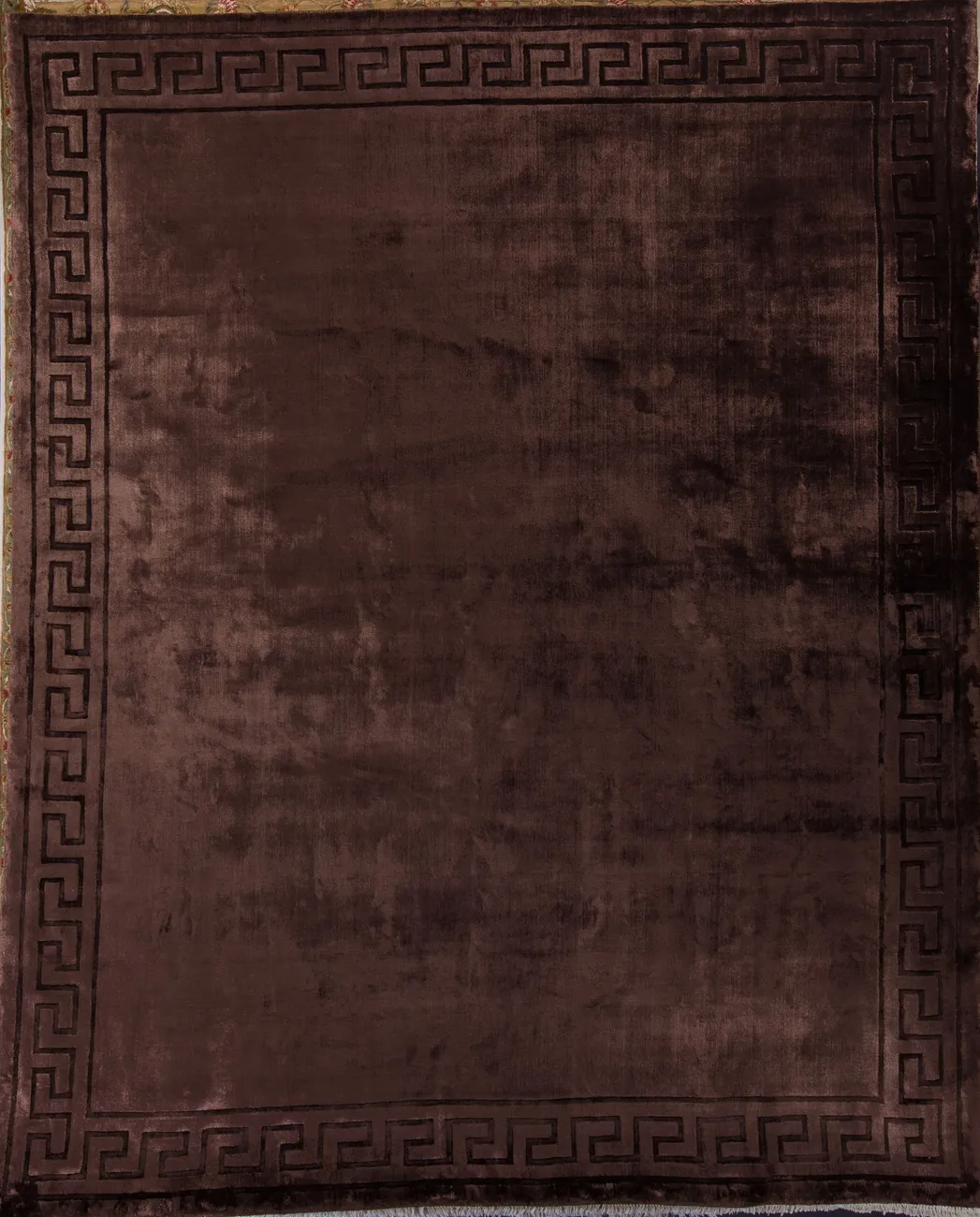 Индийский ковер из вискозы Greek Brown ОГL137V - 1