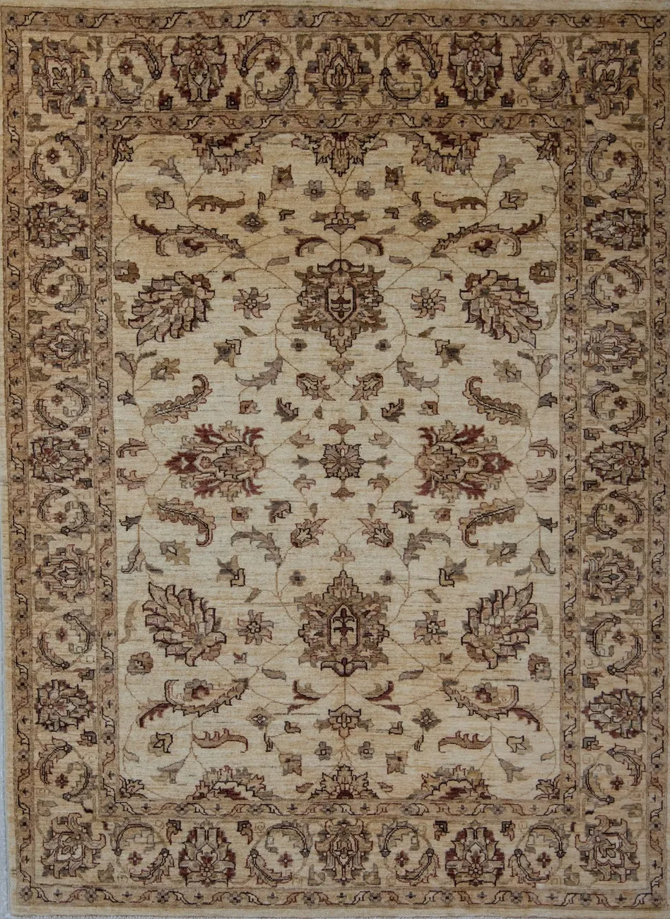 Афганский ковер из шерсти Чеби ZОГ1724WW - 1