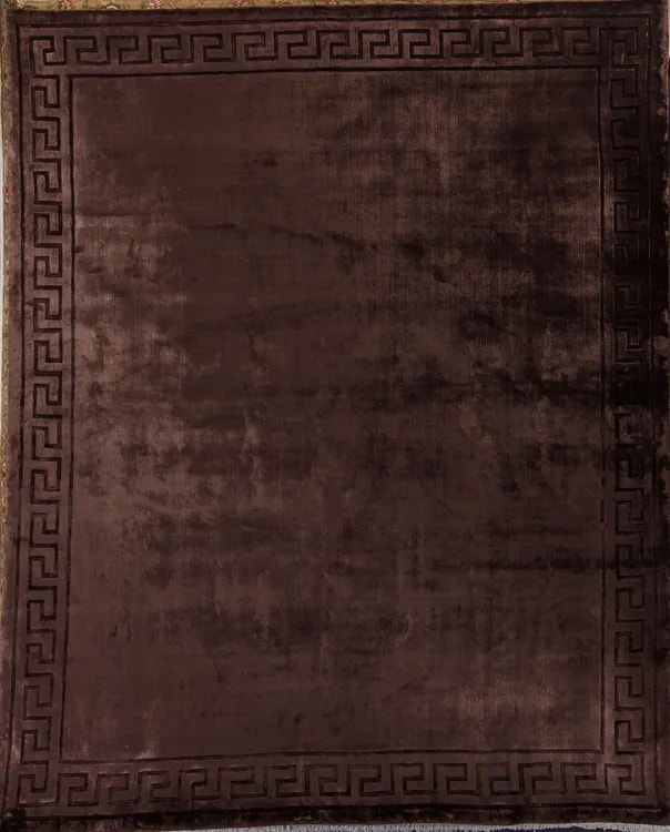 Индийский ковер из вискозы Greek Brown ОГL137V