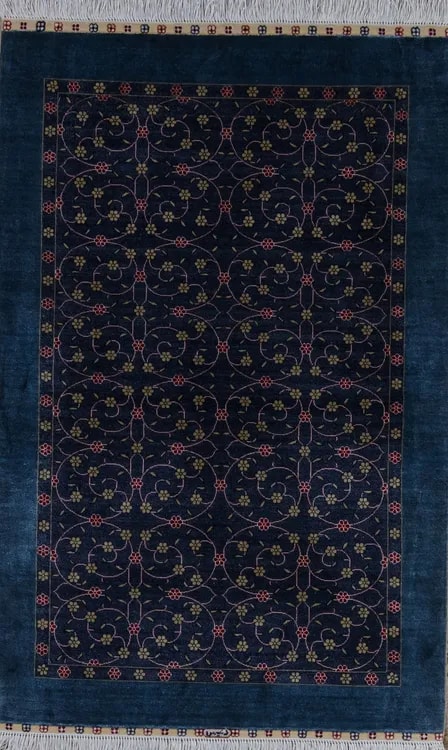 Турецкий ковер из шелка Авшан ОГ30SS-1