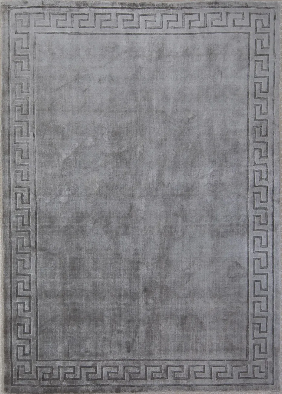 Индийский ковер из вискозы Greek Grey ОГL112V - 1