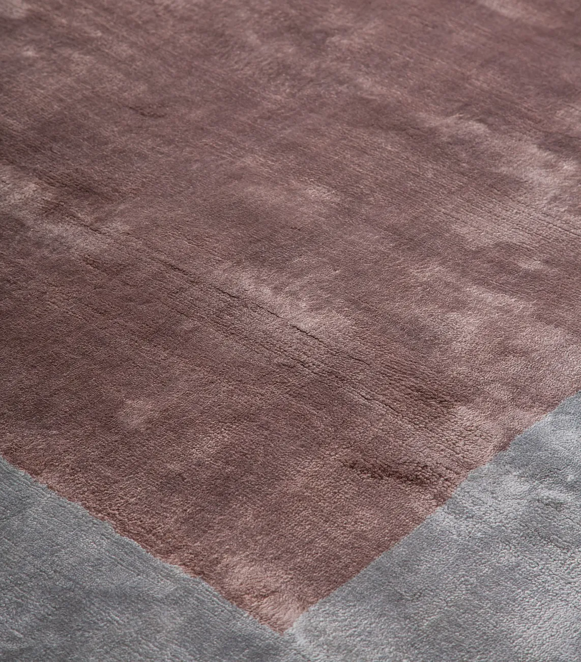 Индийский ковер из вискозы Plan Light BrownGrey ОГL74V - 3