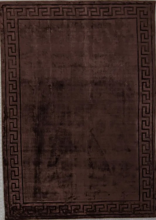 Индийский ковер из вискозы Greek Brown ОГL130V