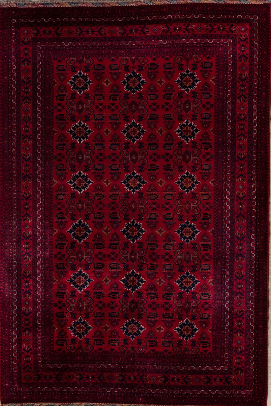 Афганский ковер из шерсти Бельджик ОГ138WW - 1