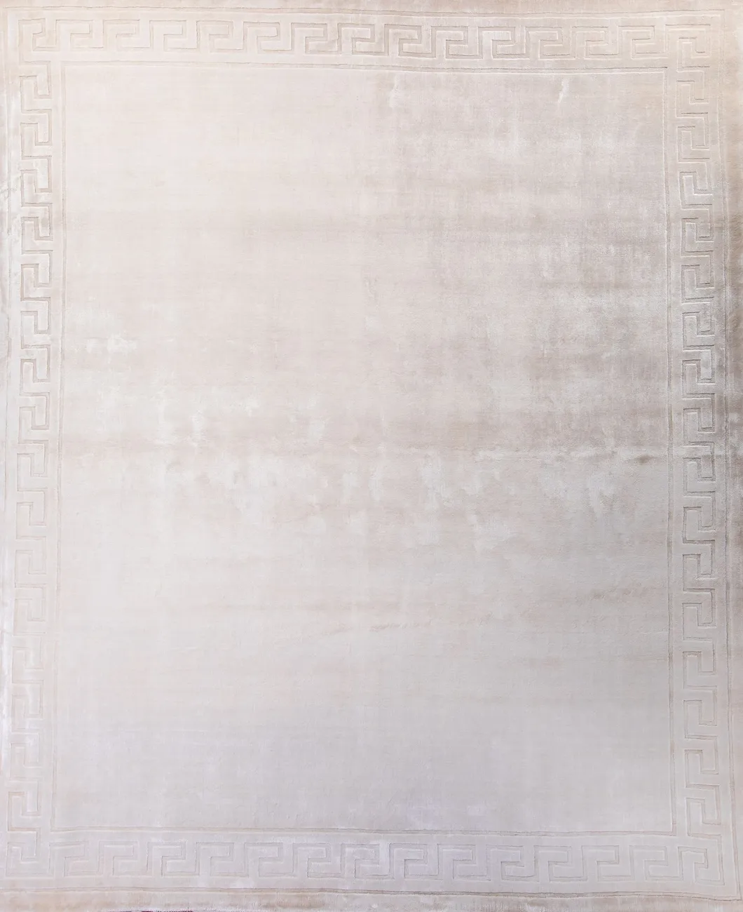 Индийский ковер из вискозы Greek White ОГL100V - 1