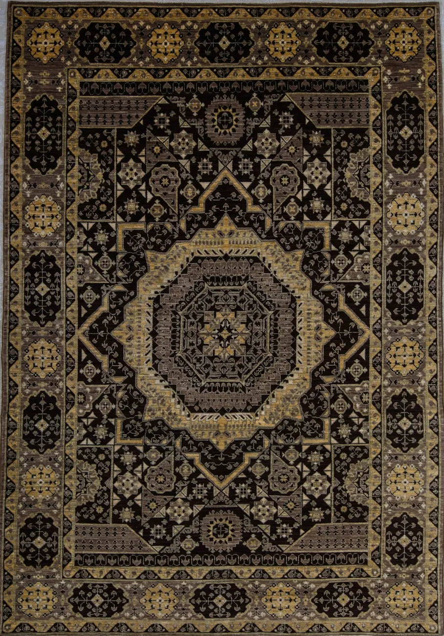 Афганский ковер из шерсти Чеби ZОГ2209WW - 1