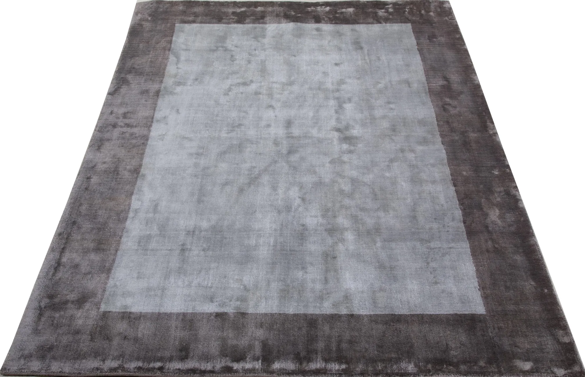 Индийский ковер из вискозы Plan Grey ОГL85V - 2