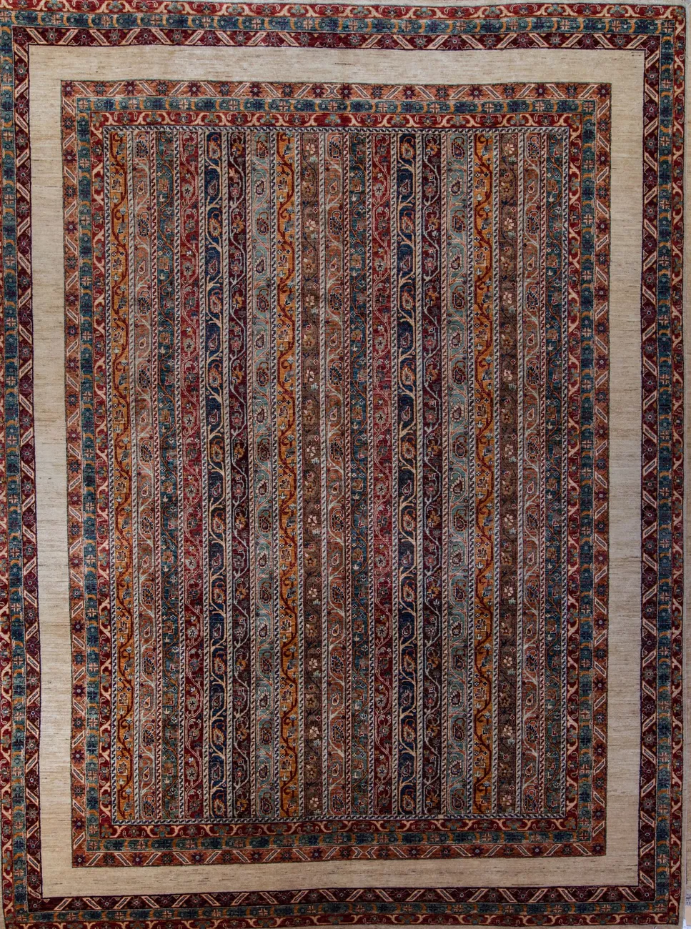 Афганский ковер из шерсти Казах Z541WW - 1