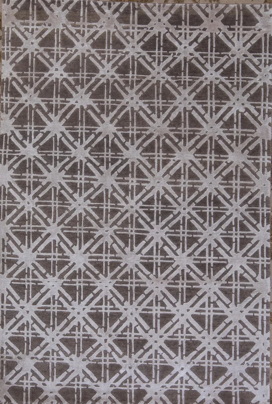Индийский ковер из шерсти Абстракция ОГ50W - 1