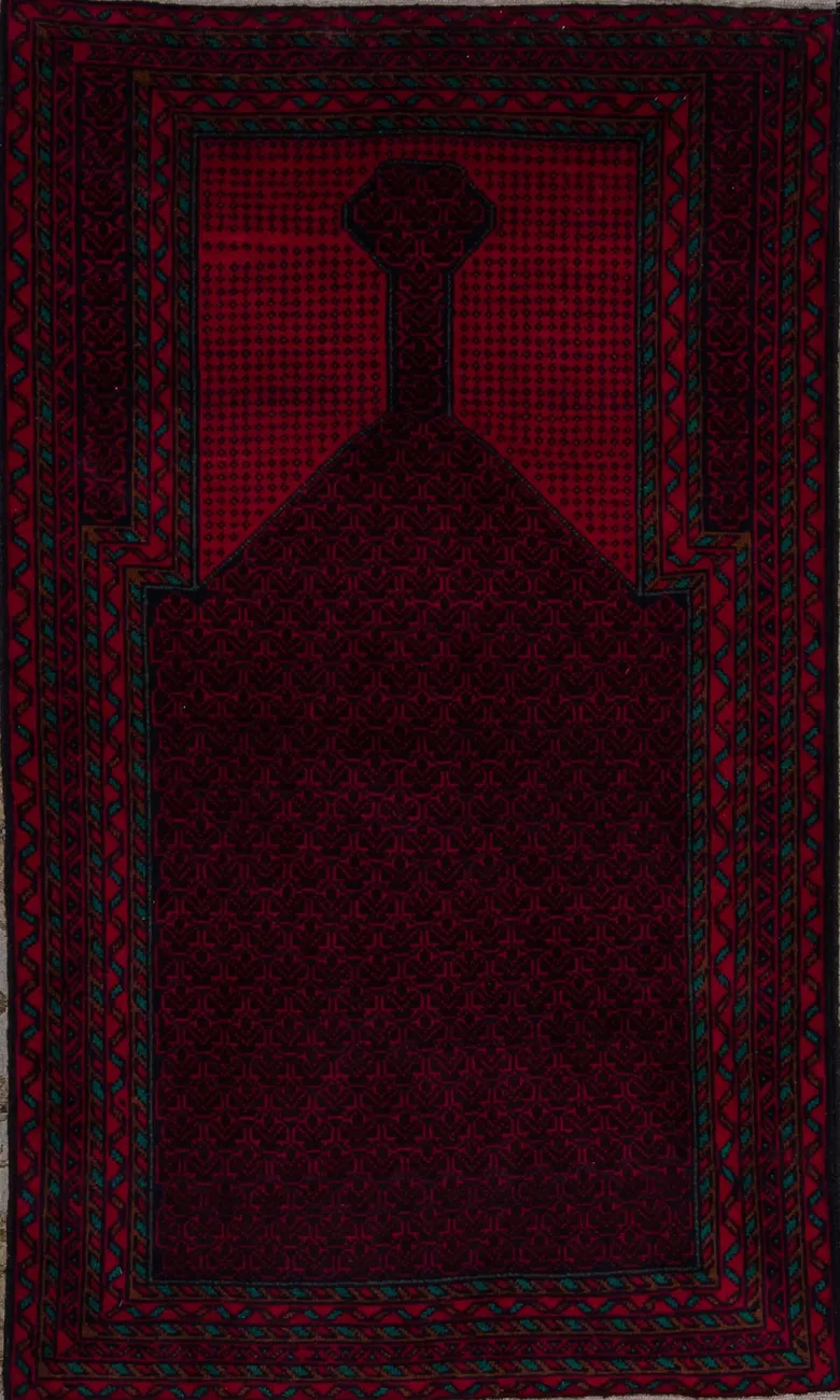Афганский ковер из шерсти Бельджик ZОГ2882WW - 1
