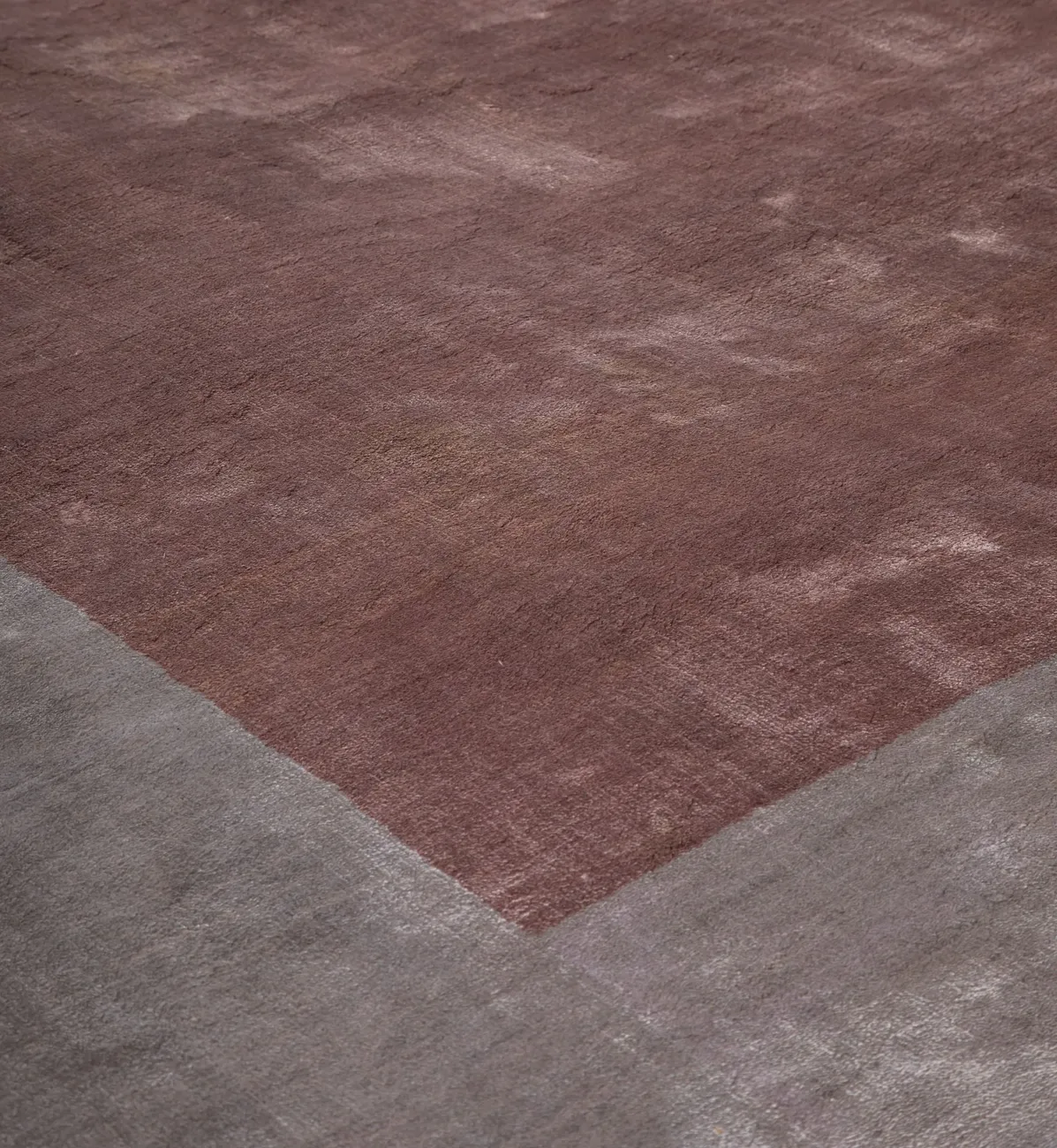 Индийский ковер из вискозы Plan Light BrownGrey ОГL79V - 3