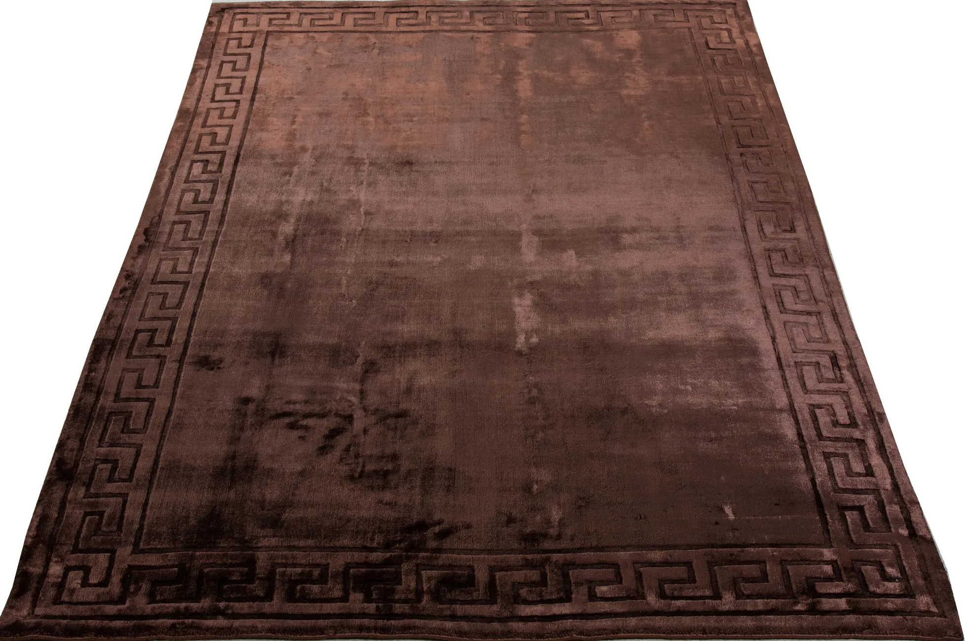 Индийский ковер из вискозы Greek Brown ОГL130V - 2
